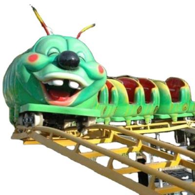 China 10*14m Factory Outdoor Professional Amusement Park Products Worm Pulley Coaster for sale