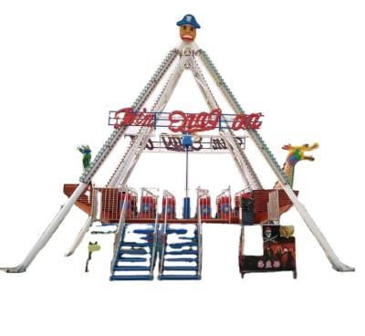 China Amusement Park Equipment Amusement Park Plan Wooden Pirate Ship Amusement Park for sale