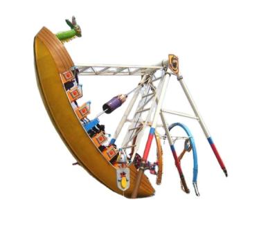 China Factory Directly Hot Sale Plastic Theme Park Equipment Pirate Ship for sale