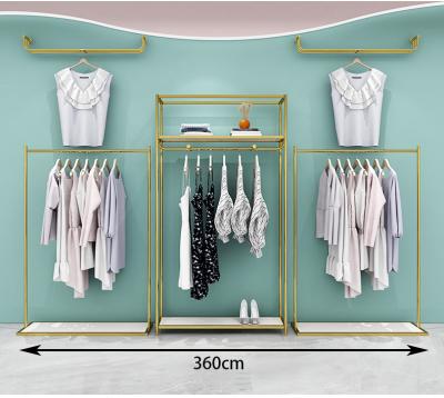 China One Stop Design One Stop Clothing Store Design Women's Clothing Store Display Rack for sale