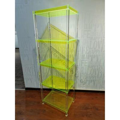 China New one-stop design clothing store cabinet display cabinet acrylic rack fashion acrylic cabinet for sale