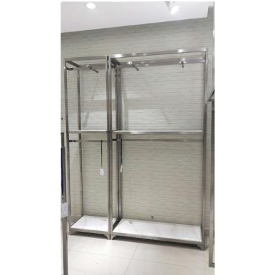 China For Garment Shop HC-B5 Series Clothing Store Display Rack Design Fashion Clothes Shop Decoration Clothes Display Rack for sale