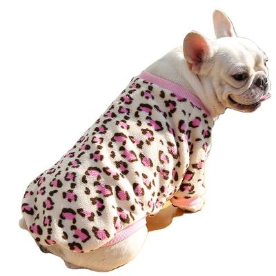 China Viable Medium And Large Dog French Bulldog Puppy Warm Autumn And Winter Pajamas Coat Pet Supplies Cat Biped Clothes for sale