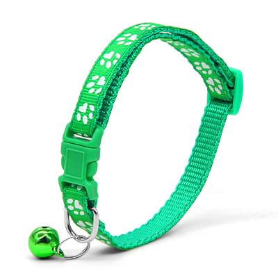 China Viable Easy Adjustable Cat Dog Accessories Cat Puppy Pet Supplies Cat Buckle Small Wear Dog Collar With Bell Dog Accessories for sale