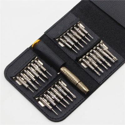 China iPhone 25 in 1 Magnetic Screwdriver Set Torx Multifunctional Mobile Phone Repairing Tool Mini Precision Screwdriver Bit Set for Phone for sale