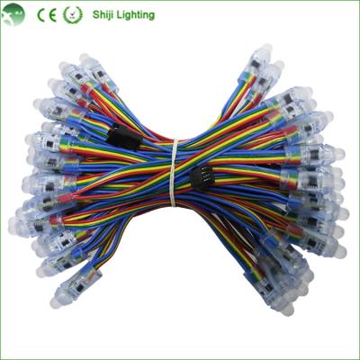 China PVC Pixels DMX 512 Light Lamp Christmas LED Lighting String 50pcs/chain for sale