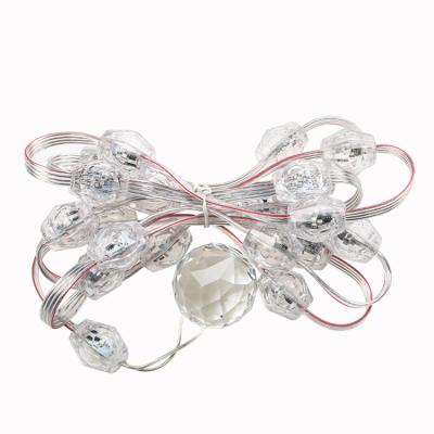 China You want christmas outdoor indoor decoration ball string 3d dmx rgb programmable customizable lights for sale