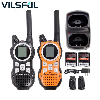 China Original Twin Package Moto-rola Tlkr K9 UHF Two Way Radio K9 Handheld Radio for sale