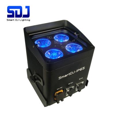 China Stage Lighting Outdoor Waterproof Battery Operated LED Uplights For Wedding Party Club Lighting for sale