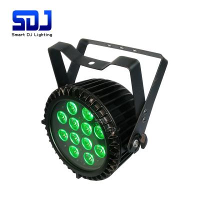 China Stage lighting 12x18W rgbawuv led par lights for sale