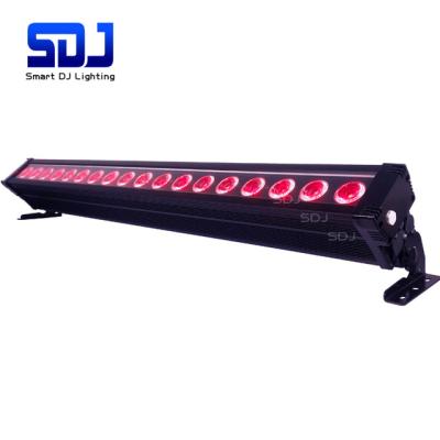 China Stage Lighting Outdoor Waterproof 18x12W IP65 LED Wall Washer Stage Bar Lights for sale