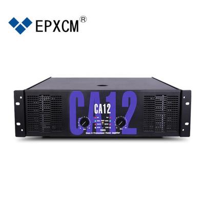 China Metal EPXCM/ CA12 Manufacture Professional Audio Sound Standard Power Amplifier 800Watts Audio Power Amplifier for Stage show for sale