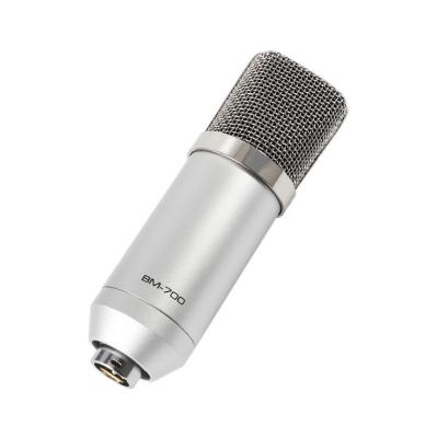 China EPXCM /BM-700 Handheld Microphone Wired Condenser Microphone Set Recording Microphone For Studio Broadcasting Recording for sale