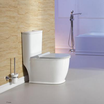 China DCBJ A3996 Luxury Wholesale Sanitary Ware Concealed One Piece Toilet Tank A3996 for sale