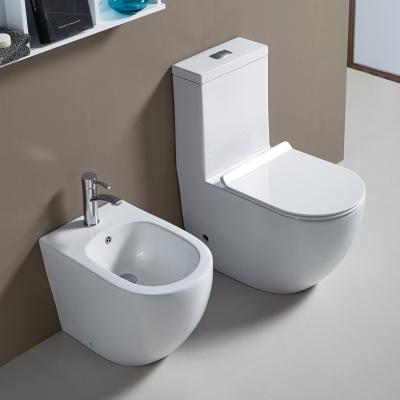 China DCBJ A8831wc Hidden Rimless Flushing Design Ceramic One Piece Toilet for sale