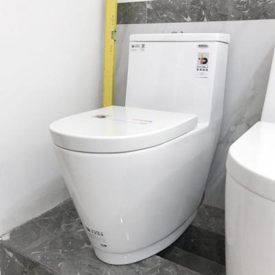 China Wholesale Double Flush DCBJ A3950 Modern Design Double Flush One Piece Vortex Type Double Toilet for sale