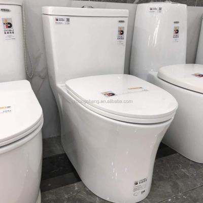 China DCBJ A3991CE Wholesale Double-Flow Luxury Rimless Flush One Piece Toilet for sale