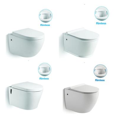 China European Concealed Cistern DCBJ B2370 Wall Hung Toilet Wall Mounted Toilet for sale