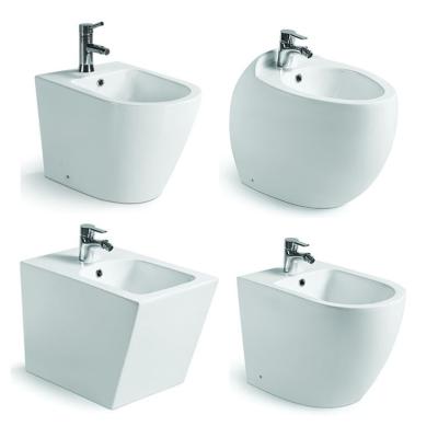 China Modern DCBJ F8831 Ceramic Against The Wall Design Toilet Bowl Wholesale Bidet With Faucet for sale