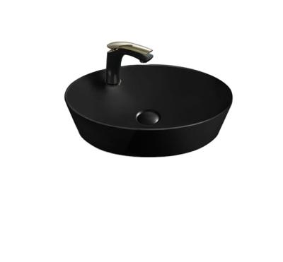 China Wholesale DCBJ D3248 Sustainable Ceramic Toilet Black Face Basin Eros Sink for sale