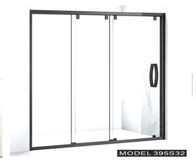 China Modern Australian Sanitary Ware Tempered Glass Rectangle Frameless Shower Enclosure 395s32 for sale