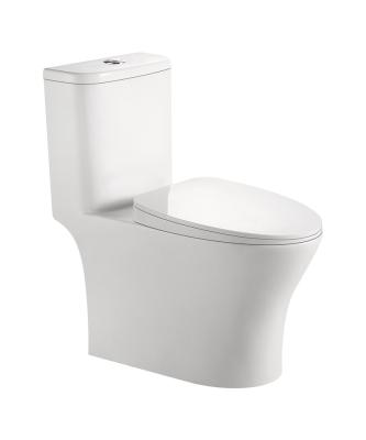 China Dual-flush Sanitaryware Siphon Flusing One-Piece Lavatory Toilet (HZ5503) for sale