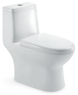 China Double-Flow Ceramic Sanitaryware Bathroom Furniture Water Closet One Piece Toilet (Hz5546) for sale