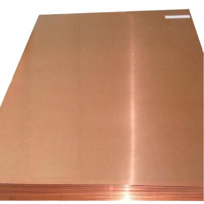 China Decoration C1100 C1010 C1200 C1220 Pure Copper Sheet Copper Plate for sale