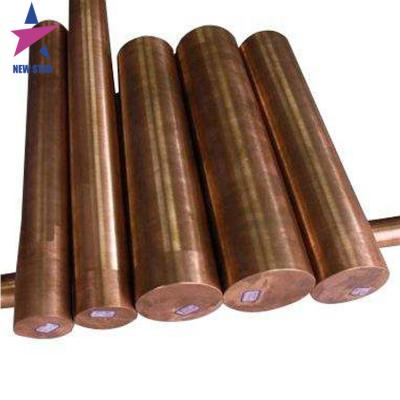 China Materials C11000 C1100 C1200 TP2 Round Bar Rod Bar 1/2 Inch Conductive And Heat Conductive Pure Copper Copper for sale