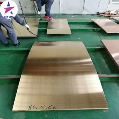 China Decoration H65 H62 H60 Brass Plate 1mm Brass Sheet Turkey Brass 2mm Thick Price for sale