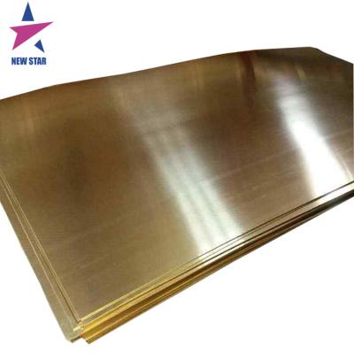 China Tianjin H62 H68 H60 H65 Brass Plate CuzN35 CuZn40 Brass Plate 1mm Thailand Brass Sheet Price for sale