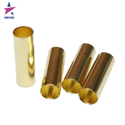 China CuZn33 CuZn35 CuZn37 Bright Brass Tube C2800 C2700 C2680 C2620 C2600 H62 H65 H68 H70 Brass Construction Pipe for sale