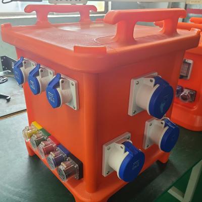 China Water proof stage distribution box and distribution box fire impact cabinet 380v CAMLOCK electrical distribution cabinet for sale