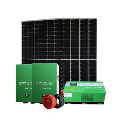 China Hot-selling home/commercial solar panel system 15kw solar panel 15kw full system 10~30kwh battery hybrid solar power system for sale