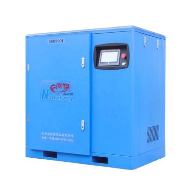 China High Pressure Workshop 7.5kw Lubricated Electric Rotary Belt Driven Mini Machines Industrial Screw Type Air Compressor for sale