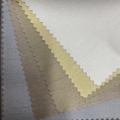 China Breathable Home Textile Plain Blackout Curtain Flame Retardant Finished Fabric for sale