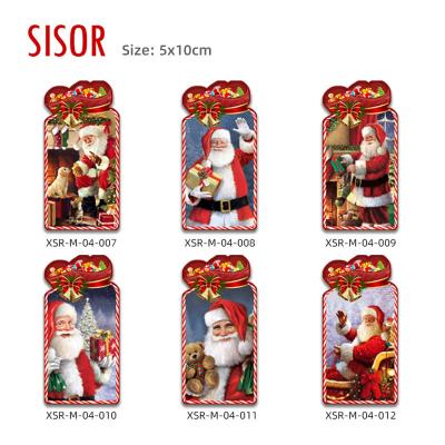 China Sublimation  (customised) Christmas Gift Ceramic Fridge Magnet Custom Sublimation Tile stickers with Soft Magnetic Wholesale Cheap Home Decor for sale