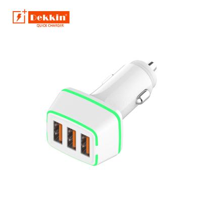 China Metal Car Charger High Quality 5v 2.4A Doubles Usb Fast Charging Guaranteed Fast Charger Car Chargers for sale