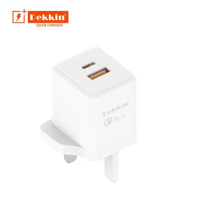 China Dekkin Quality QC3.0 40W Phone Chargers Palladium Fast Charging Portable Charger for sale