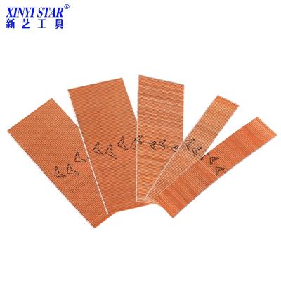 China BRAD XINYI 23gauge Copper Pin Nails Upholstery P610 P612 P615 P618 P620 P622 P625 P630 for sale