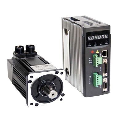 China AC220v 0.4kw servo motor and drip-proof driver Made in China for sale