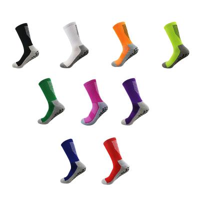 China Wholesale Breathable Anti Slip Football Socks,Anti Slip Soccer Basketball Team Ankle Running,Outdoor Sports Grip Socks for sale