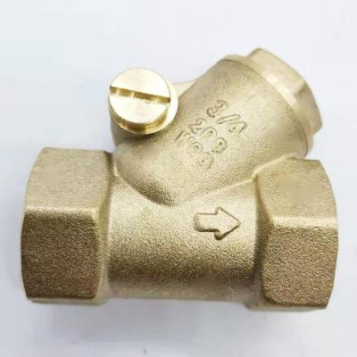 China China Supplier Y Good Valve Seal OEM Logo OEM Logo Color Packing Y Check Valve 200 General Green METERIC NPT Brass Thread for sale