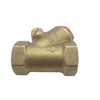 China General Green Swing Check Valve Brass Check Valve For High Pipe Quantity 1/2