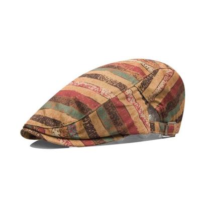 China Outside Barred Sport Fashion Beret Hat for sale