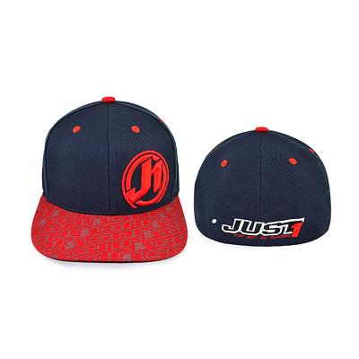 China New Style Custom 6 JOINT Panel Embroidered Fitted Hats And Snapback Fitted 3D Embroidery Flex Hat for sale