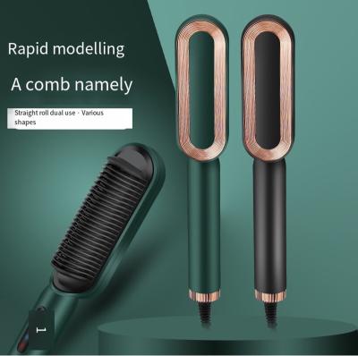 China Multifunctional Negative Ion Professional Hair Straightener Brush Safety Comb for sale