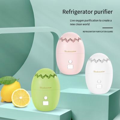 China High-effiency Intelligent Refrigerator Deodorizer Sterilizer Household Kitchen Ozone Air Purifier Ozone Generator for sale