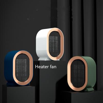 China High quality warm desktop portable electric fan heater automatic protection winter indication fan for sale