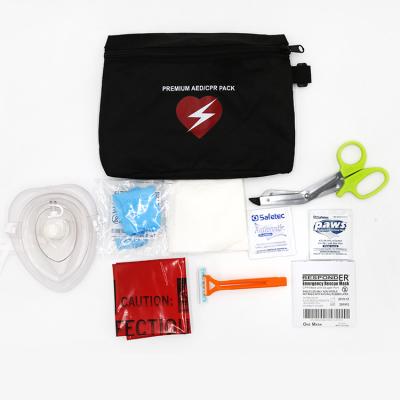 China Emergency Kit Backpack Survival Pouch Bag from AED Mini First Aid Car Travel Kit with Supplies for sale